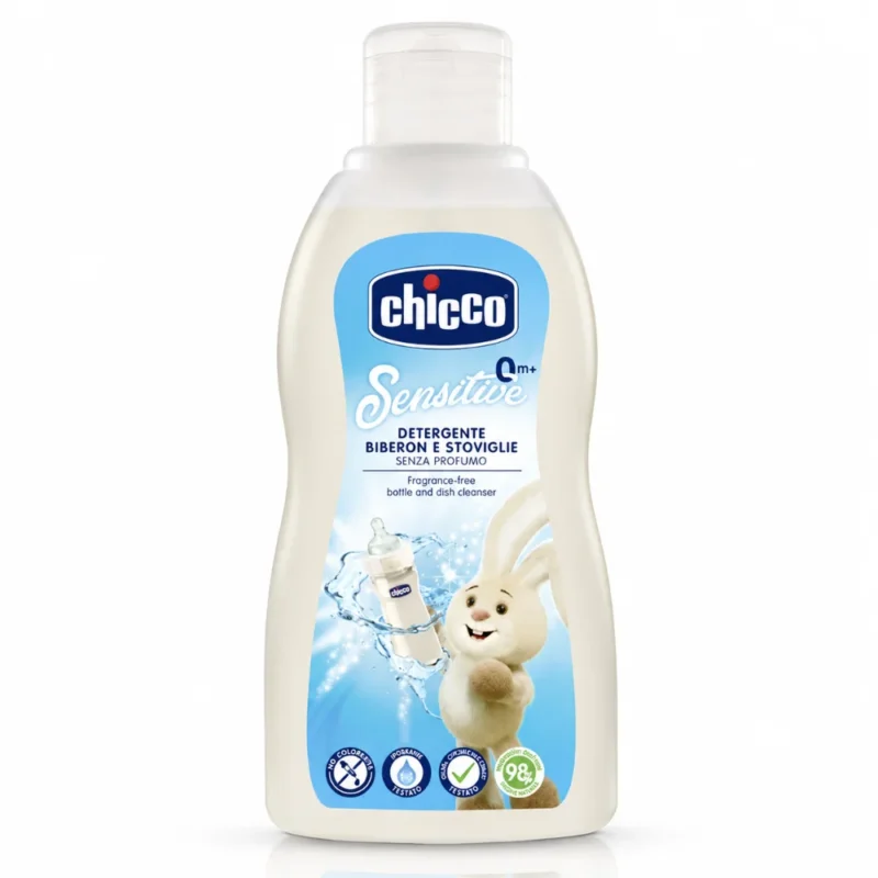 CHICCO SENSITIVE - LESSIVE BIBERON ET VAISSELLE 300ML-8058664095186