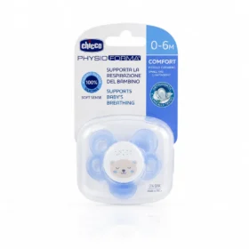 CHICCO SUCETTE PHYSIO COMFORT BLEU 0-6M-8058664059034