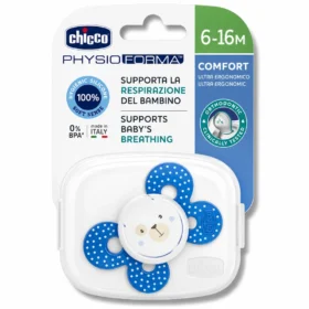 CHICCO - SUCETTE PHYSIO COMFORT EN SILICONE 6-16 MOIS-8058664059058