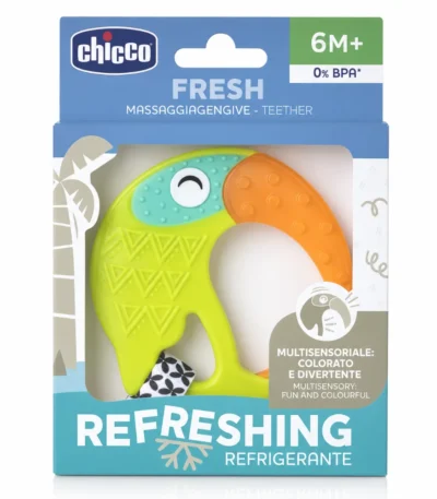 CHICCO – ANNEAU DE DENTITION TOUCAN +6MOIS-8058664143481