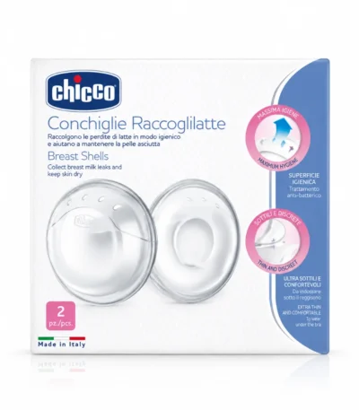 CHICCO – COQUILLES D’ALLAITEMENT 2 PIECES-8003670916659