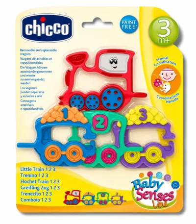 CHICCO – JOUET HOCHET TRAIN 123 +3MOIS-8058664053711