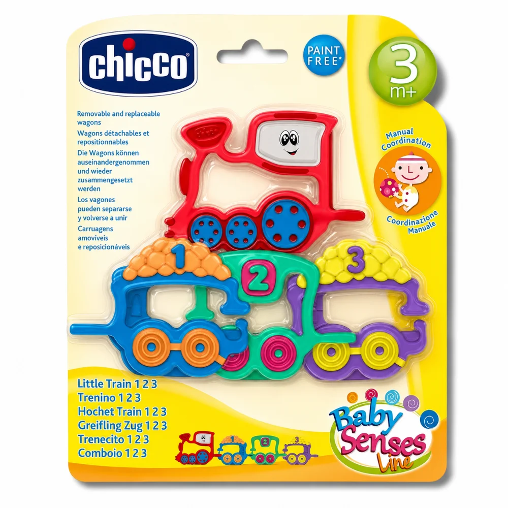 CHICCO – JOUET HOCHET TRAIN 123 +3MOIS