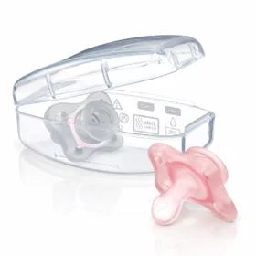 CHICCO – LOT DE 2 SUCETTES MICRO 0-2MOIS FILLE-8058664128419