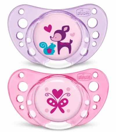 CHICCO – LOT DE 2 SUCETTES PHYSIO FORMA 6-16MOIS-8058664058761