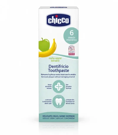 Chicco – Dentifrice Pomme-Banane – 6-24m – 50ml-8003670743637