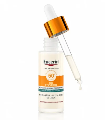 Eucerin Sun Oil Control Serum Ultra LEGER SPF50+ 30ML-4006000233796
