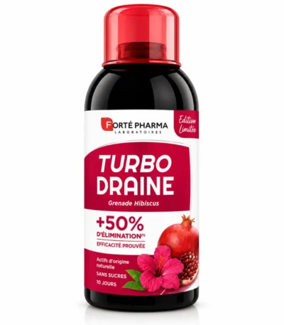 FORTE PHARMA - TURBODRAINE GRENADE HIBISCUS 500 ML-3700221304723