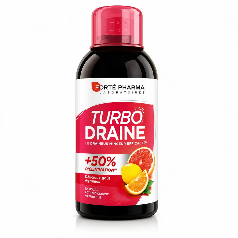 FORTE PHARMA TURBODRAINE MINCEUR AGRUMES 500ML FORTE PHARMA TURBODRAINE MINCEUR AGRUMES 500ML-3700221323571
