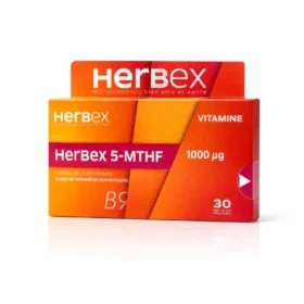 HERBEX - 5MTHF 100G 30 GELULES-6192491900984