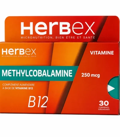 HERBEX METHYLCOBALAMINE 250MCG 30 COMPRIMES-6192491900977