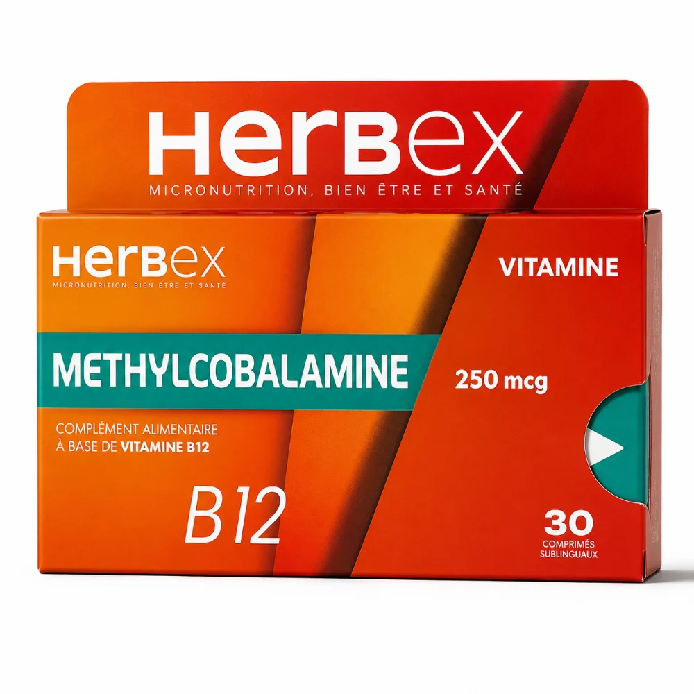 HERBEX METHYLCOBALAMINE 250MCG 30 COMPRIMES HERBEX METHYLCOBALAMINE 250MCG 30 COMPRIMES-6192491900977