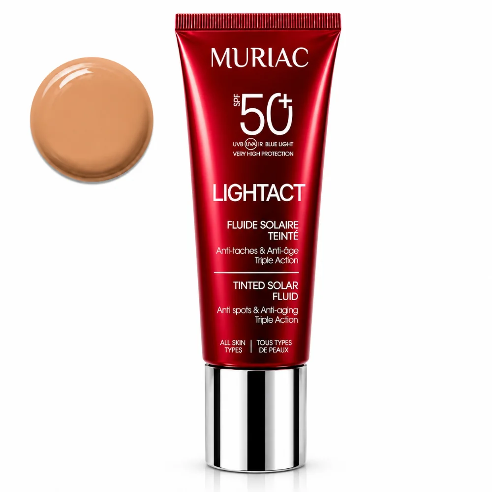 MURIAC LIGHTACT - FLUIDE SOLAIRE TEINTE SPF50+ 02 BEIGE NATUREL MURIAC LIGHTACT - FLUIDE SOLAIRE TEINTE SPF50+ 02 BEIGE -NATUREL-6192432501577