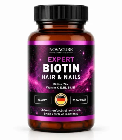 NOVACURE EXPERT BIOTIN HAIR & NAILS 30 GELULES-6192344600078