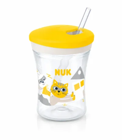 NUK Action Cup avec Paille 230 ml-4008600307877