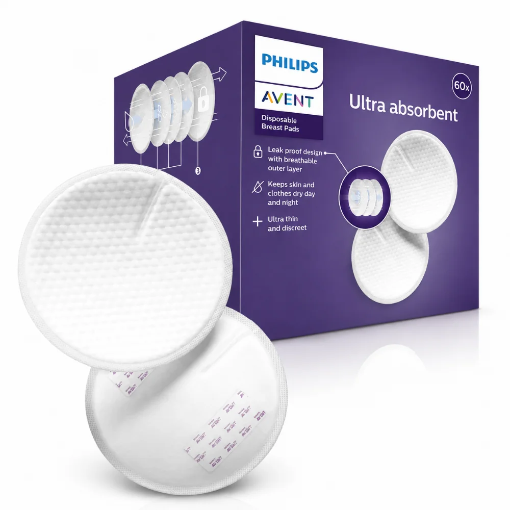 PHILIPS AVENT SCF254/61 60 COUSSINETS D’ALLAITEMENT