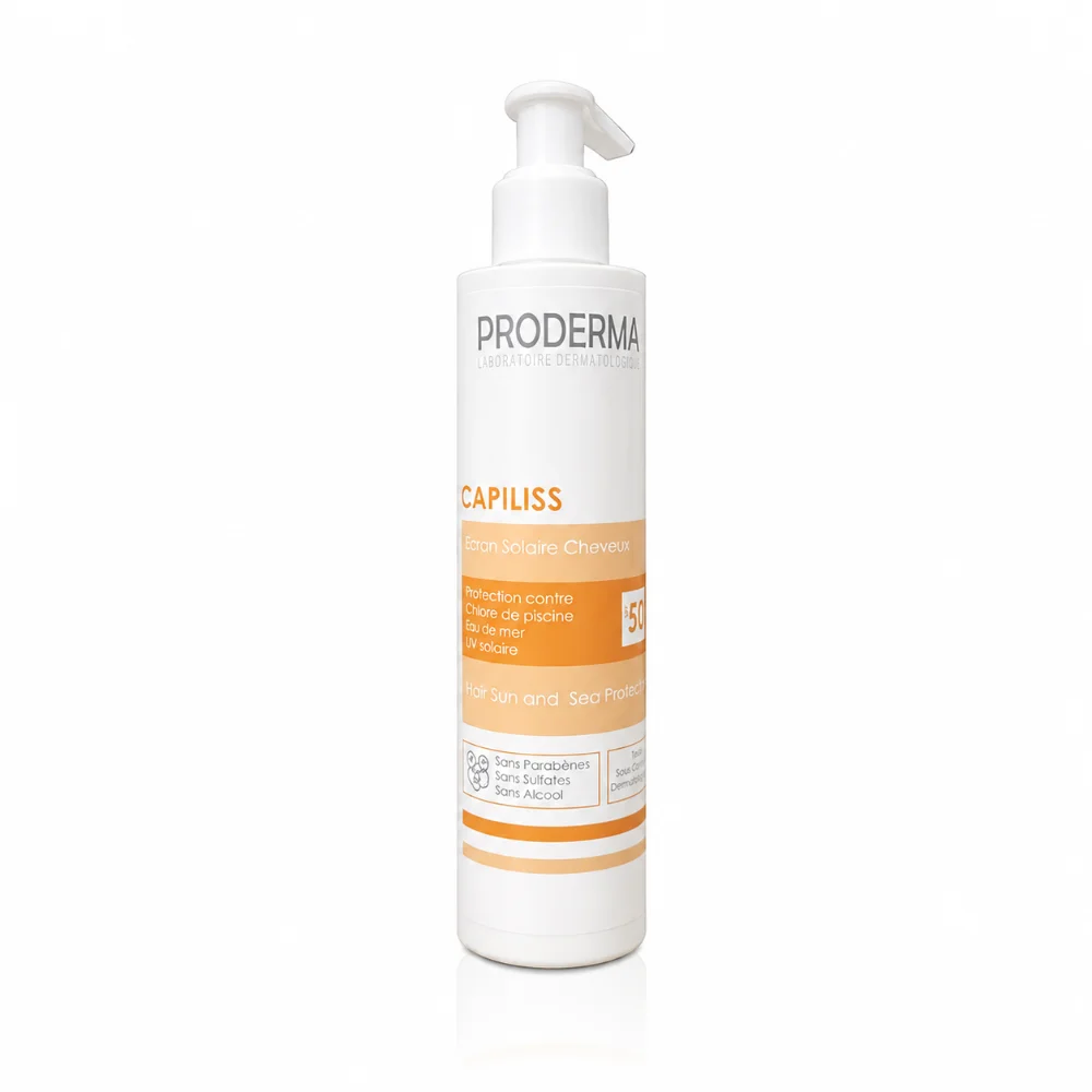 ECRAN SOLAIRE CHEVEUX PRODERMA CAPILISS SPF50+ 200ML