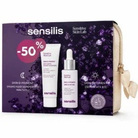SENSILIS SKIN D-PIGMENT AHA10 OVERNIGHT 30ML + SENSILIS SKIN D-PIGMENT SERUM ATX B3 30ML + TROUSSE