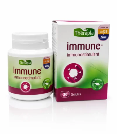 Thérapia Immune – Immunité – Enrichi en Zinc et vitamine D3 – 30 Gélules-6192019800291