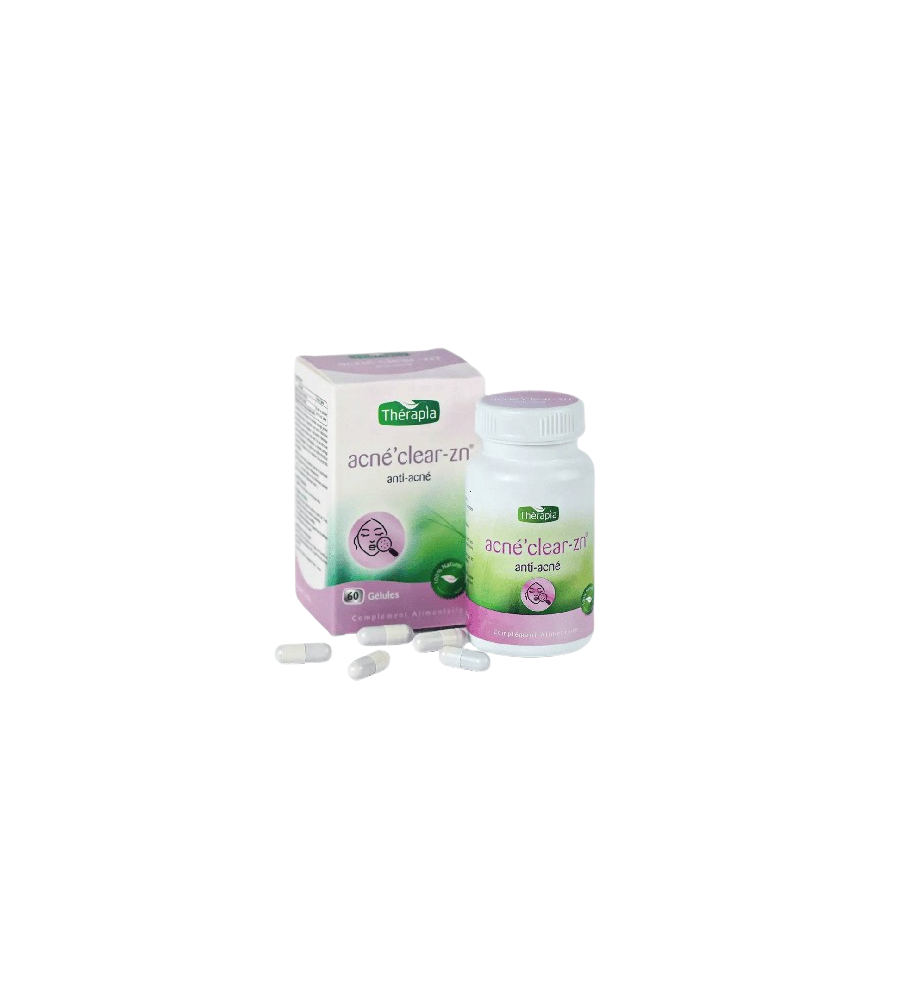 THERAPIA ACNE CLEAR ZN ANTI ACNE BT 60 GELULES 6192019800758