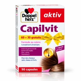 DOPPEL HERZ AKTIV - CAPILVIT FORMULE AU CUIVRE 90 CAPSULES-4009932417203