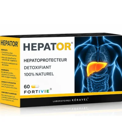 KERAVEL - HEPATOR 60 GELULES-6192478400360