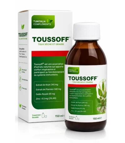 TUNITALIA - TOUSSOFF SIROP RHUME ADULTES 150ML-6192488000765