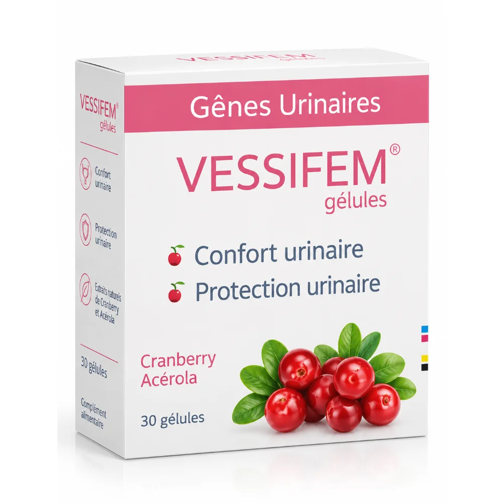 Vessifem Gènes Urinaires 30 Gélules