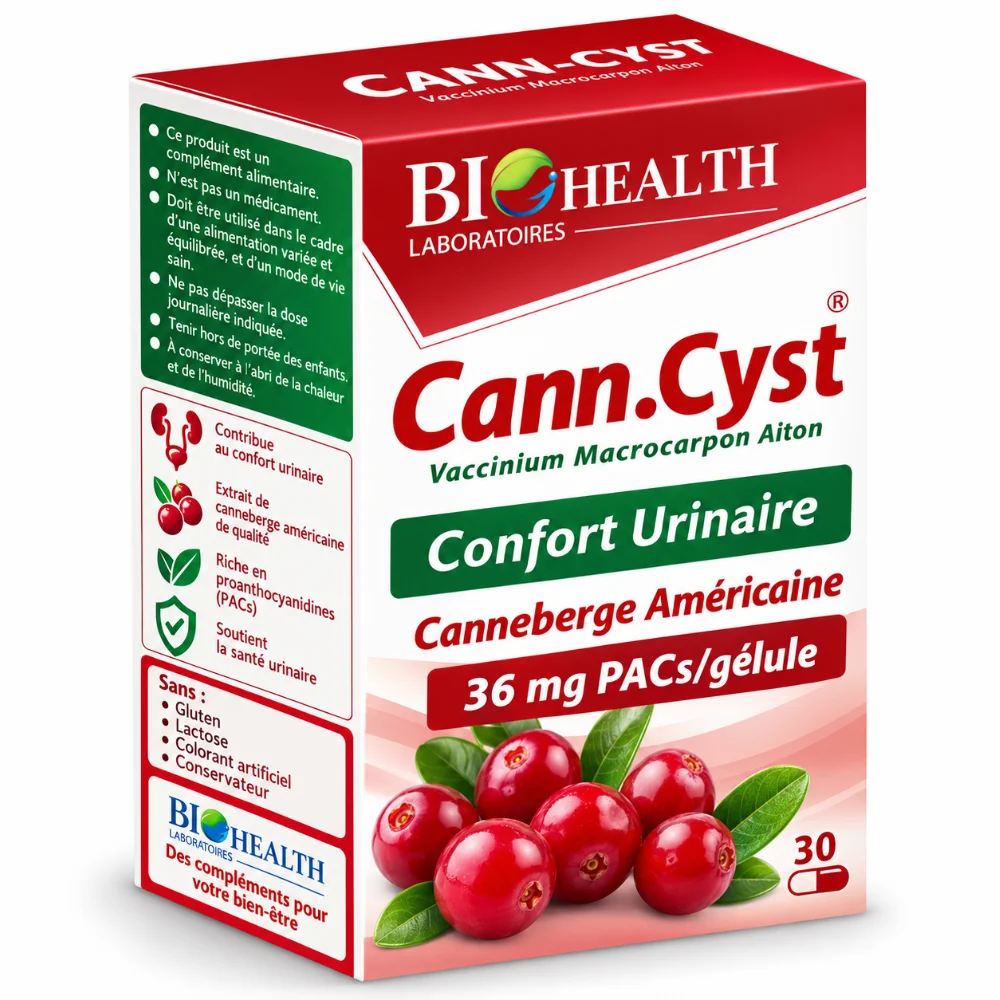 BIOHEALTH CANN CYST 30 GELULES BIOHEALTH CANN CYST 30 GELULES-6192447500275