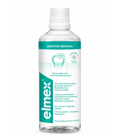 ELMEX SENSITIVE ORIGINAL BAIN DE BOUCHE 400ML-8718951544659