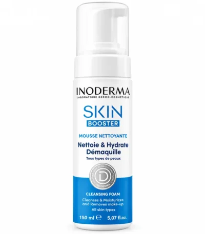 INODERMA MOUSSE NETTOYANTE SKIN BOOSTER 150ML-6192488104517