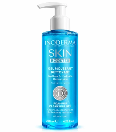 Inoderma Skin Booster Gel Moussant Nettoyant 200ml-6192488104494