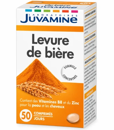 JUVAMINE Levure de Biere 50 Comprimes-3160920644641